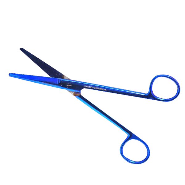 Mayo Dissecting Scissors Straight 5 1/2" Color Coated